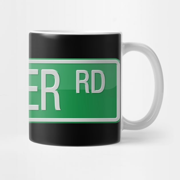 Stoner Road Street Sign T-shirt by reapolo